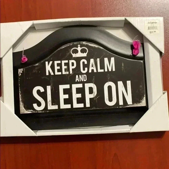 Keep Calm and Sleep On Wall Art - Picture 1 of 1